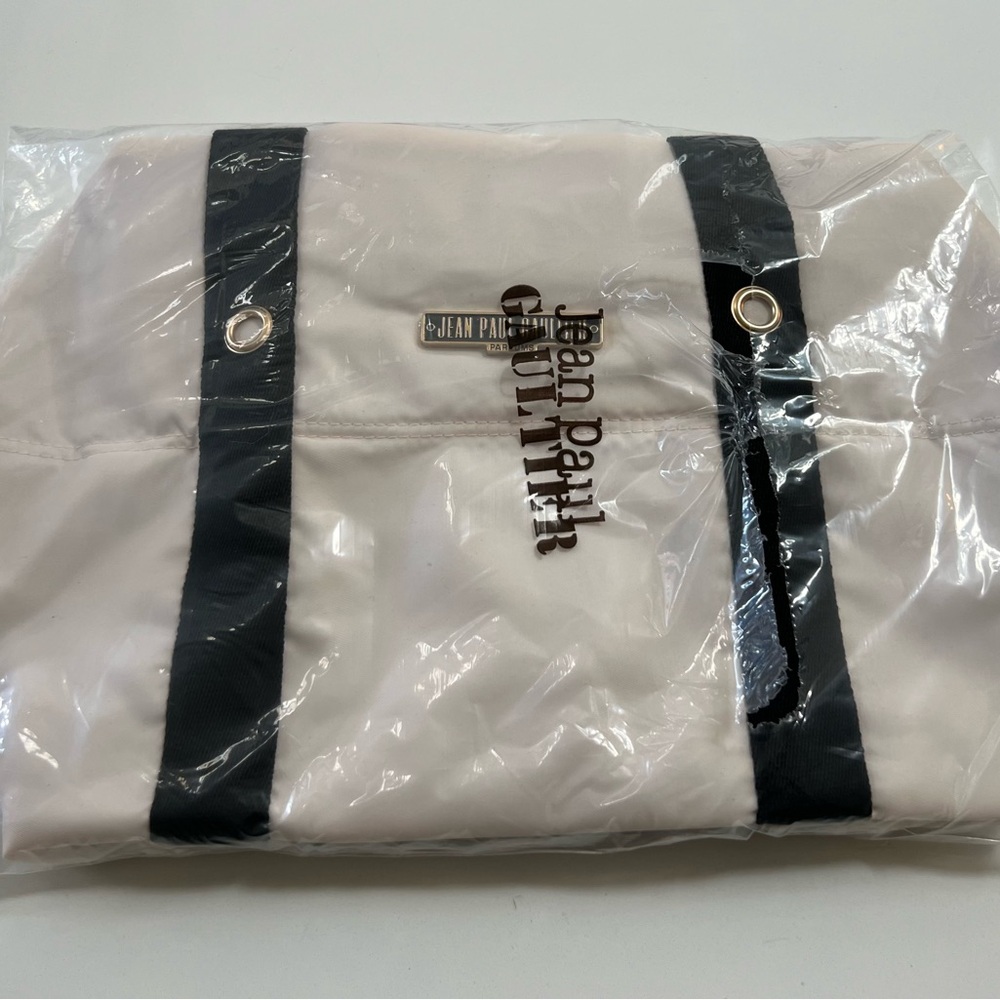 NEW Jean Paul Gaultier Unisex Duffle Weekender Gym Bag Travel Sports Tote